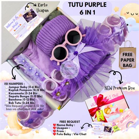 Jual RENNESHOP TUTU BOOTS HAMPERS BABY GIRL Hampers Baby