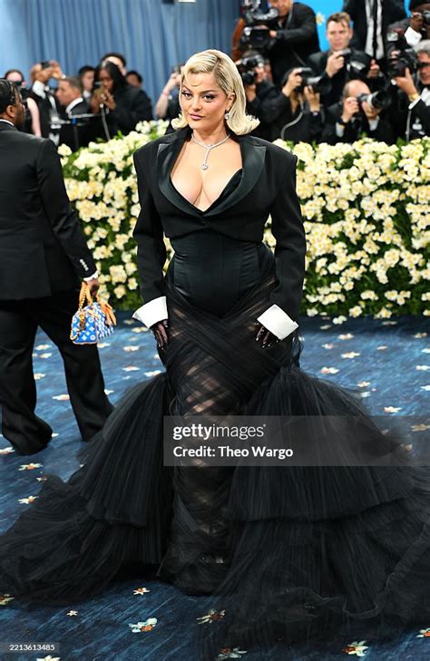 Bebe Rexha attends the 2025 Met Gala Celebrating Superfine:... News