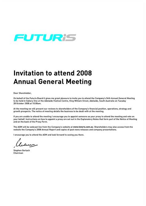 Email Template For Meeting Invitation Emailing