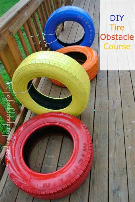 DIY Tire Obstacle Course - FSPDT