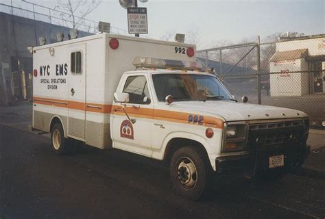 Old Trucks Fire Trucks Fictional Car Ford Ambulance Street Image