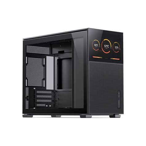 Jonsbo D31 Mesh Matx Case W Lcd Black Ple Computers