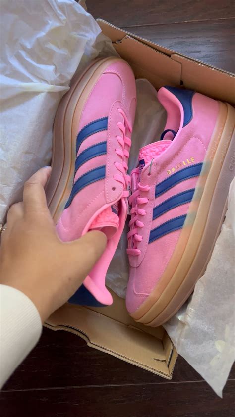 Adidas Gazelle Boldpink Glow Curated On Ltk Adidas Shoes Women