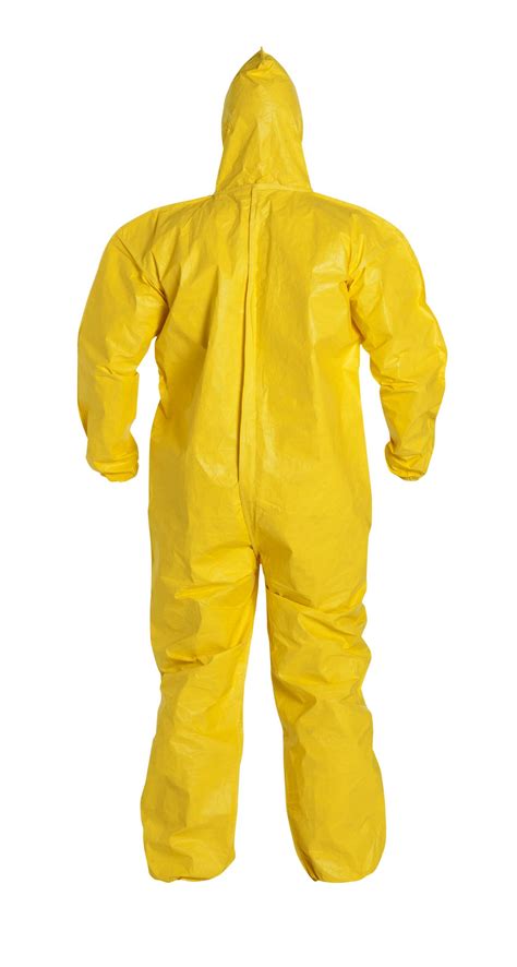 Dupont Tychem 2000 Qc127b Disposable Chemical Resistant Coverall With