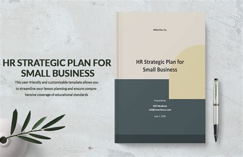 HR Strategic Plan Template for Small Business in Word, PDF, Google Docs ...