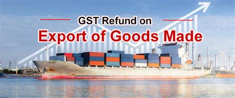 How Gst Refund On Export Of Goods Made Legalraasta Knowledge Portal