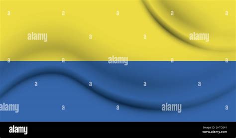 Ukraine National Flag In Exact Proportions Vector Illustration Stock