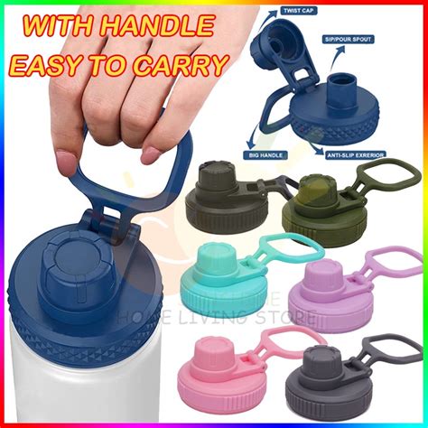 Linbaiflask Lid Cap For Water Bottle Handle Cover 22oz 32oz Tumbler Accessories 12oz 64oz