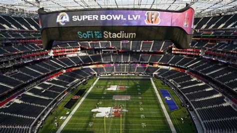 Super Bowl Lvi Sofi Stadium Sediará O Jogo Mas Com Mando Do