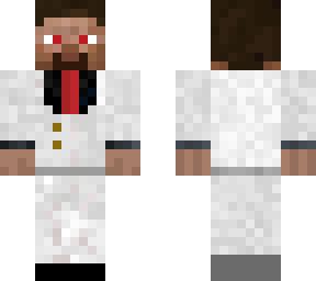 Steve White Suit | Minecraft Skin