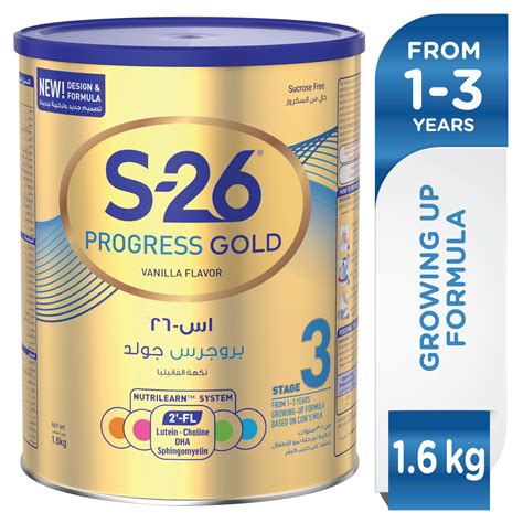 S26 Progress Gold Stage 3 Growing Up Formula From 1 3 Years 16 Kg