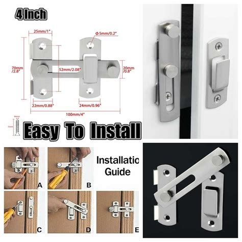 Alise Flip Latch Gate Latches Safety Door Lock For Barn Wood Fence