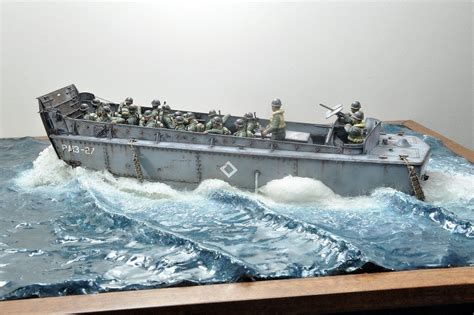 1:35 Scale Normandy Diorama APPROACHING Omaha, Pro-built Model - Etsy