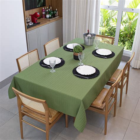 Toalha De Mesa Lugares Texturatta Verde Cozzilar