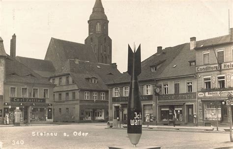 Fotokarte Steinau Oder Hauptlatz 1943 Wiener Werkstätte Postkarten