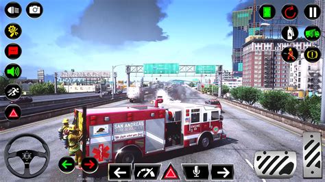 Feuerwehrauto Simulator Notfallrettungsspiel Echter 911 Feuerwehr City