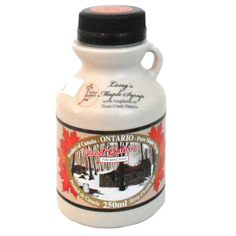 250 Ml Jug Longs Maple Syrup