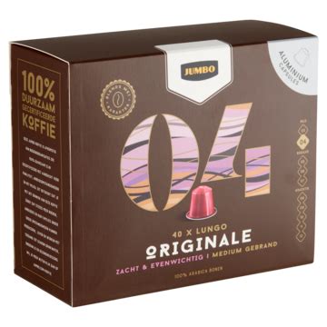 Jumbo Lungo Originale Koffiecups Stuks Bestellen Fris Sap