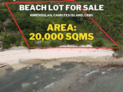 White Sand Beach Lot For Sale In Himensulan Camotes Island Cebu Lots