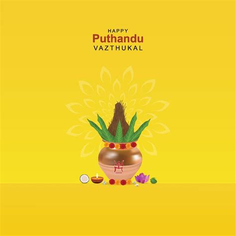 Happy Puthandu Vector Art, Icons, and Graphics for Free Download