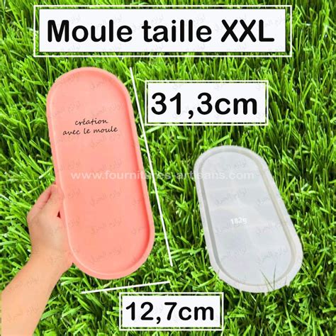 Moule Silicone Plateau Ovale Xxl