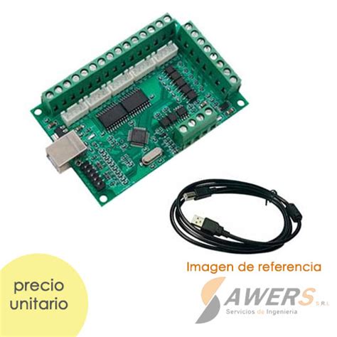 Mach Usb Placa Controladora Ejes