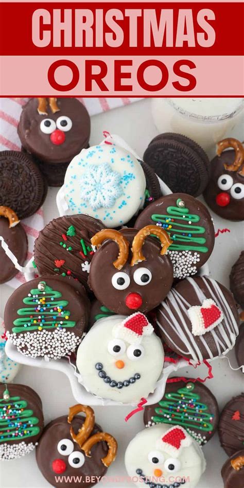 Chocolate Covered Christmas Oreos Are Perfect For Sharing And Ting