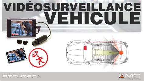 KIT VIDÉOSURVEILLANCE POUR VÉHICULE DISCRET ANTI VANDALE SECUTEC FR