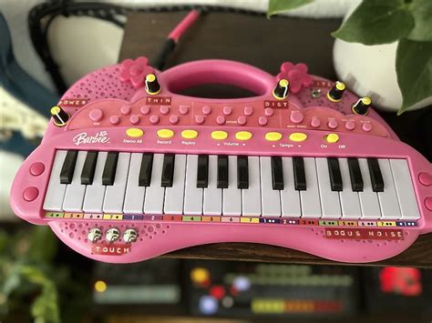 RARE Circuit Bent Barbie Bontempi Keyboard Reverb