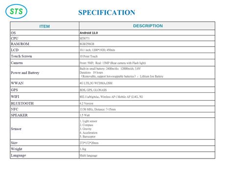 Sts Inch Mdm Rugged Tablet At Industrial Tablet Pc In