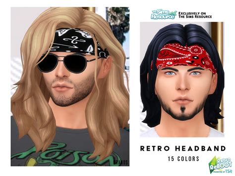 The Sims Resource - Retro ReBOOT - Retro Headband