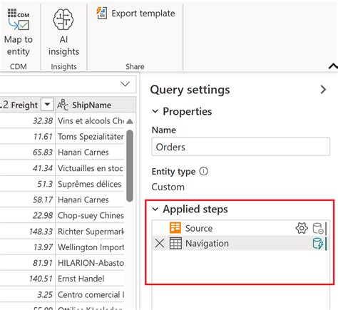 Tapes Appliqu Es Power Query Microsoft Learn