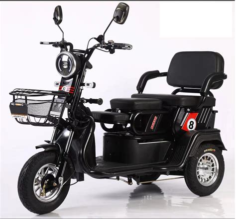 Electric Passenger Tricycle Cargo Trike With Three Wheel Electric