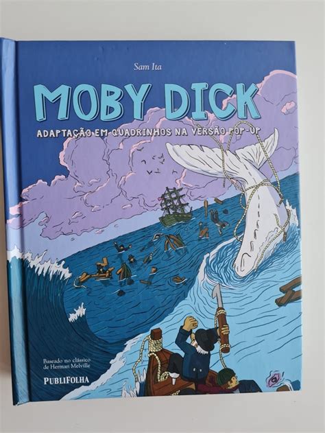 Moby Dick Adaptação Em Quadrinhos Na Versão Pop Up