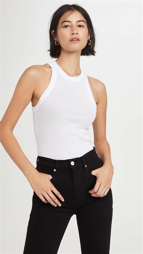 The 24 Best White Tank Tops For Women Who What Wear