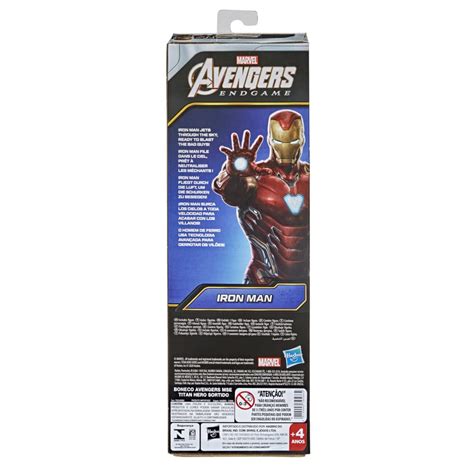 New Marvel Avengers Assemble Iron Man Titan Hero Series Action F Sales