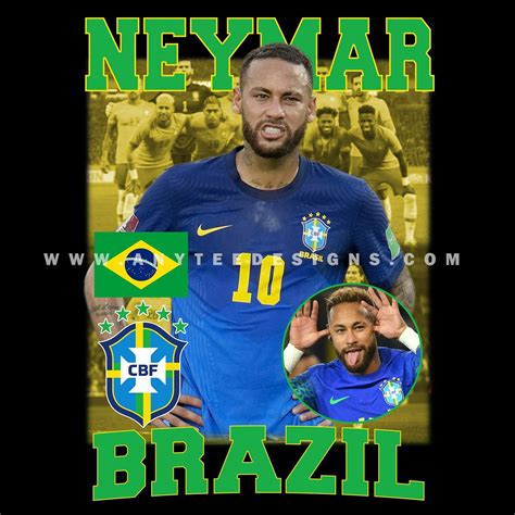 FIFA Neymar Jr Brazil National Football Team CBF Design File ...