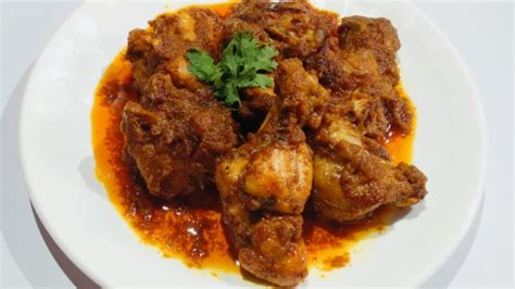 Authentic Bengali Style Chicken Kosha Recipe Bengali Kosha Mangsho