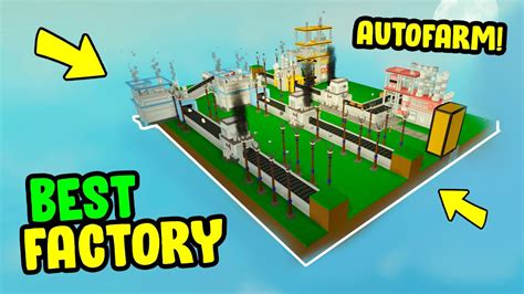 Best Factory Afk Autofarm In Roblox Islands Youtube