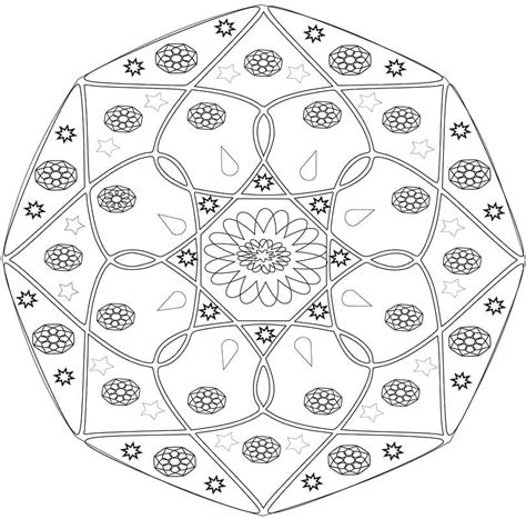 Coloriage Mandalas Abstraits à Imprimer Sur Coloriageenfant Com