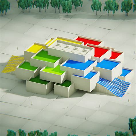 The LEGO house on Behance