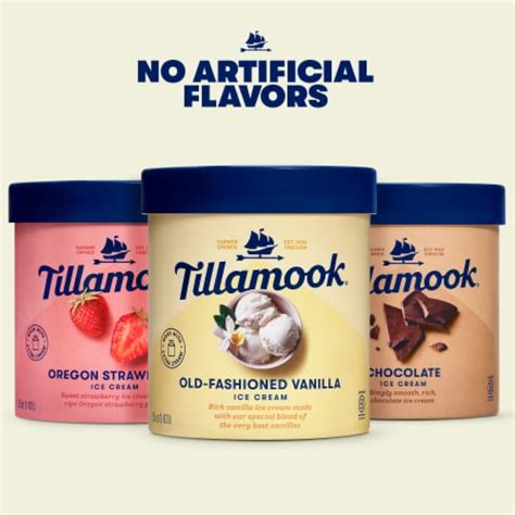 Tillamook Chocolate Ice Cream Tub, 48 oz - Kroger