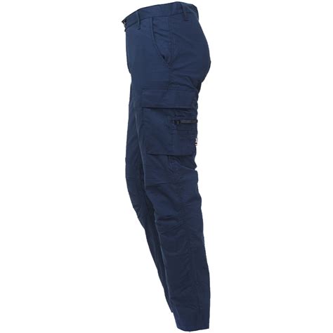 Pantalone Cargo Da Lavoro Multitasche U POWER Cotone Elasticizzato Da