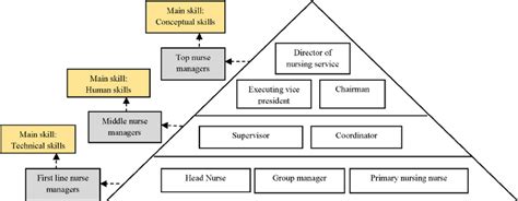 The Hierarchy Of Nursing Managers In Regard To Their Manager Levels