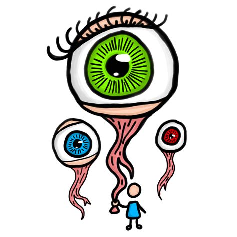 Monster Eyes Illustration Design 14220368 Png