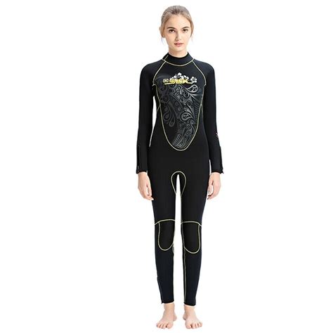 Traje De Neopreno Para Mujer De Mm De Neopreno Surf Traje De Buceo