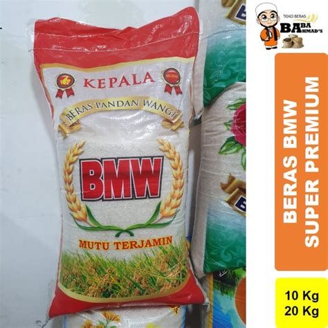 Jual Beras Bmw Pandan Wangi 5Kg 10Kg 20Kg Shopee Indonesia