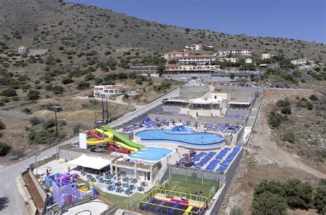 Elounda Waterpark Residence**** Agios Nikolaos is set on Elounda hillside