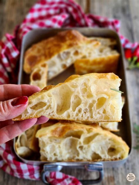 Focaccia Ad Alta Idratazione In Giornata Ricetta Il Ricettario Di