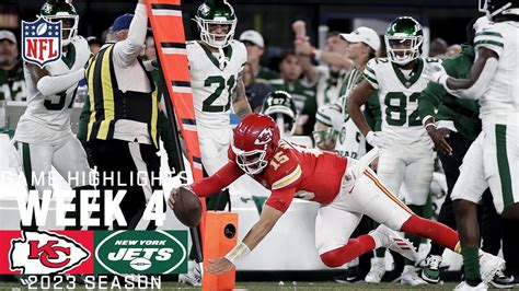 Kansas City Chiefs Vs New York Jets 2023 Week 4 Game Highlights